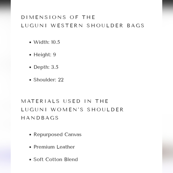 Myra Lugini Shoulder Bag Rixh Canvas & Leather Trim Adj. Strap Rustic Cowgirl - Picture 15 of 15